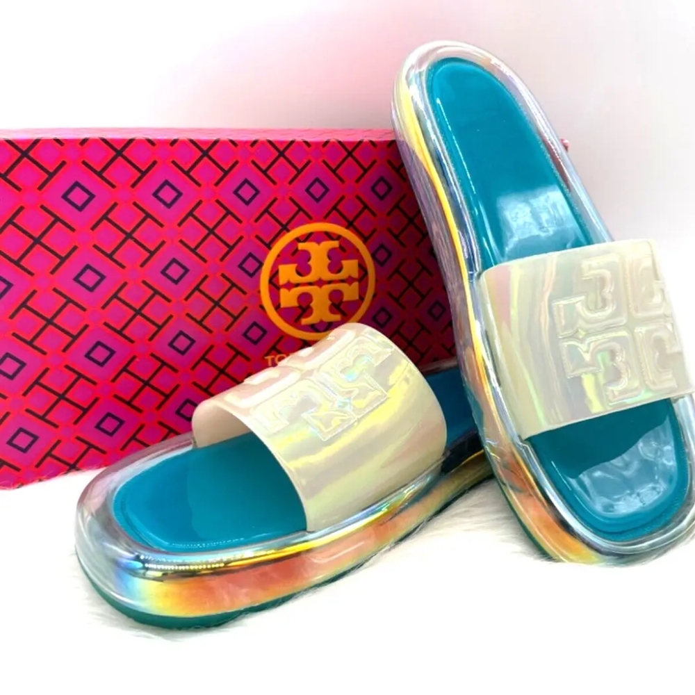 Tory Burch Bubble Jelly slides Color discontinued